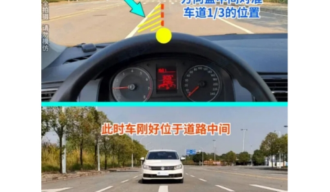 如何判断车身是否回正了？